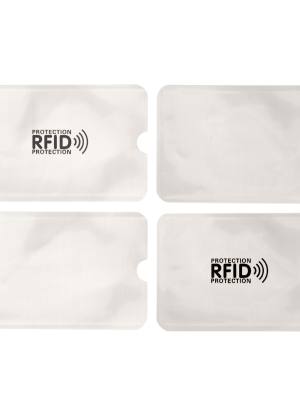 Fundas de Protección RFID para Tarjetas (Pack de 4)