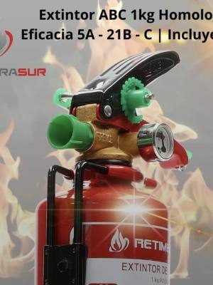 Extintor de Incendios 1 kg Polvo ABC – RETIMBRASUR